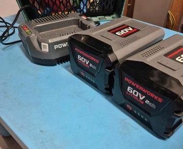 Powerworks batterijen 60V 2Ah  beschikbaar voor biedingen