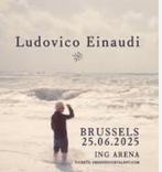 Ludovico Einaudi concert 25/6 ING Arena BXL, Tickets en Kaartjes, Concerten | Overige, Juni
