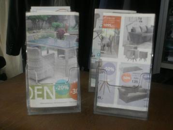 Folder/naamkaarthouders 6 stuks beschikbaar voor biedingen
