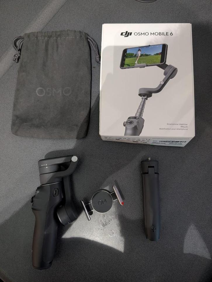DJI Osmo mobile 6, Audio, Tv en Foto, Fotografie | Statieven en Balhoofden, Zo goed als nieuw, Ophalen of Verzenden