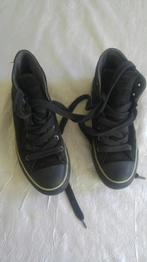 Chaussures baskets hauts Converse vrai cuir daim noir p38, Vêtements | Femmes, Noir, Porté, Enlèvement ou Envoi