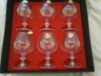 6 cognacglazen - Cristal d'arques, Ophalen, Nieuw, Borrel- of Shotglas