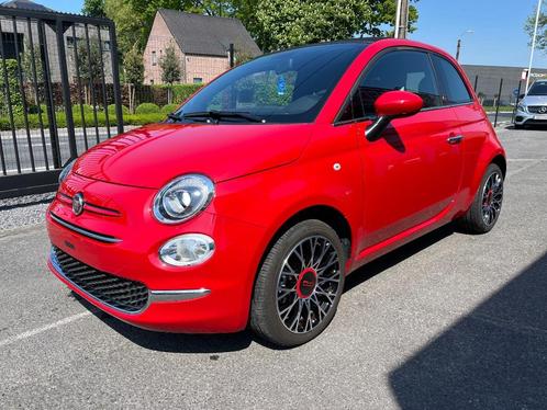 Fiat 500C RED 1.0i MHEV-10.013 KM-2024-12M GARANTIE, Auto's, Fiat, Bedrijf, Te koop, 500C, ABS, Airbags, Airconditioning, Android Auto