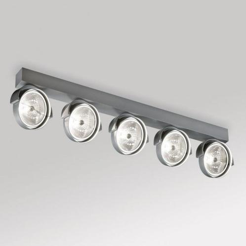 Delta Light mooie 5-spot voor een industriële look (nieuw), Maison & Meubles, Lampes | Suspensions, Comme neuf, Moins de 50 cm