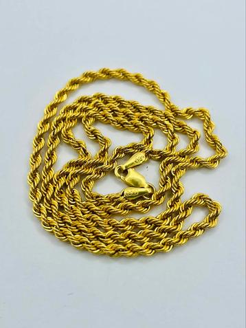 Ketting 14 karaat wrope 6.50 gram NIEUWSTAAT