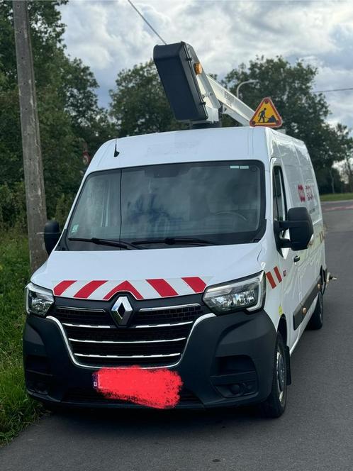 Renault Master nacelle HOOGWERKER, Autos, Camionnettes & Utilitaires, Particulier, Caméra 360°, ABS, Caméra de recul, Phares directionnels