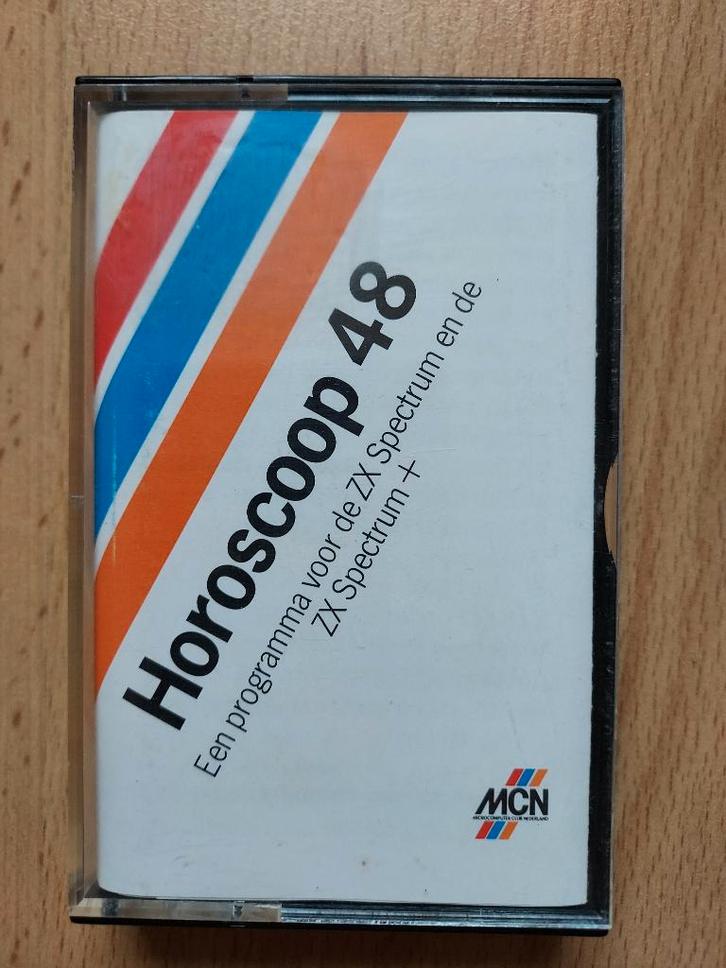 Sinclair ZX Spectrum - Horoscoop 48, Games en Spelcomputers, Games | Pc, Eén computer, Ophalen of Verzenden