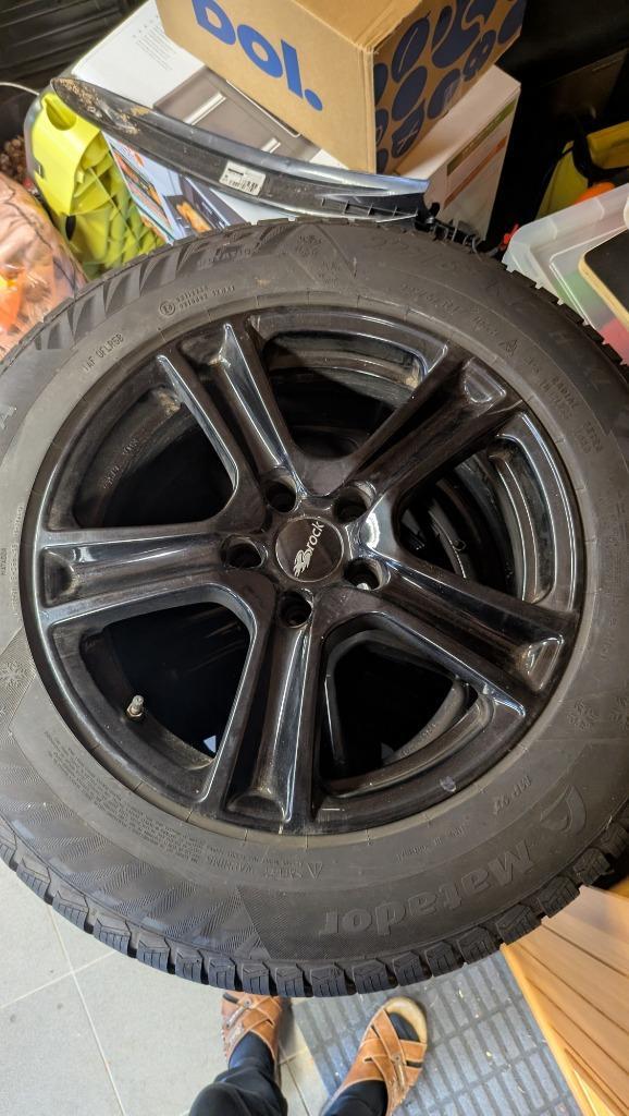 Winterbanden op velg - Steek: 5x114.3, Auto-onderdelen, Banden en Velgen, Banden en Velgen, Winterbanden, 17 inch, 225 mm, Gebruikt