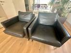 2 prachtige lederen design zetels. Top kwaliteit., Huis en Inrichting, Zetels | Zetels en Chaises Longues, Ophalen, Zo goed als nieuw