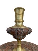 Bronzen Tazza met kaarshouder „A Paris”, Antiek en Kunst, Ophalen of Verzenden, Brons