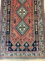 Handgeknoopte Perzische Ghachgoul/Qashqai loper 255x85 - Wol, Ophalen, Gebruikt, Perzisch, 200 cm of meer