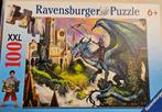 Puzzels dinosauriërs en drakenrijder, Hobby en Vrije tijd, Ophalen, Minder dan 500 stukjes, Zo goed als nieuw, Legpuzzel