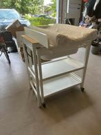 Verzorgtafel Quax met badje en verzorgkussen, Kinderen en Baby's, Badjes en Verzorging, Ophalen, Zo goed als nieuw, Badje