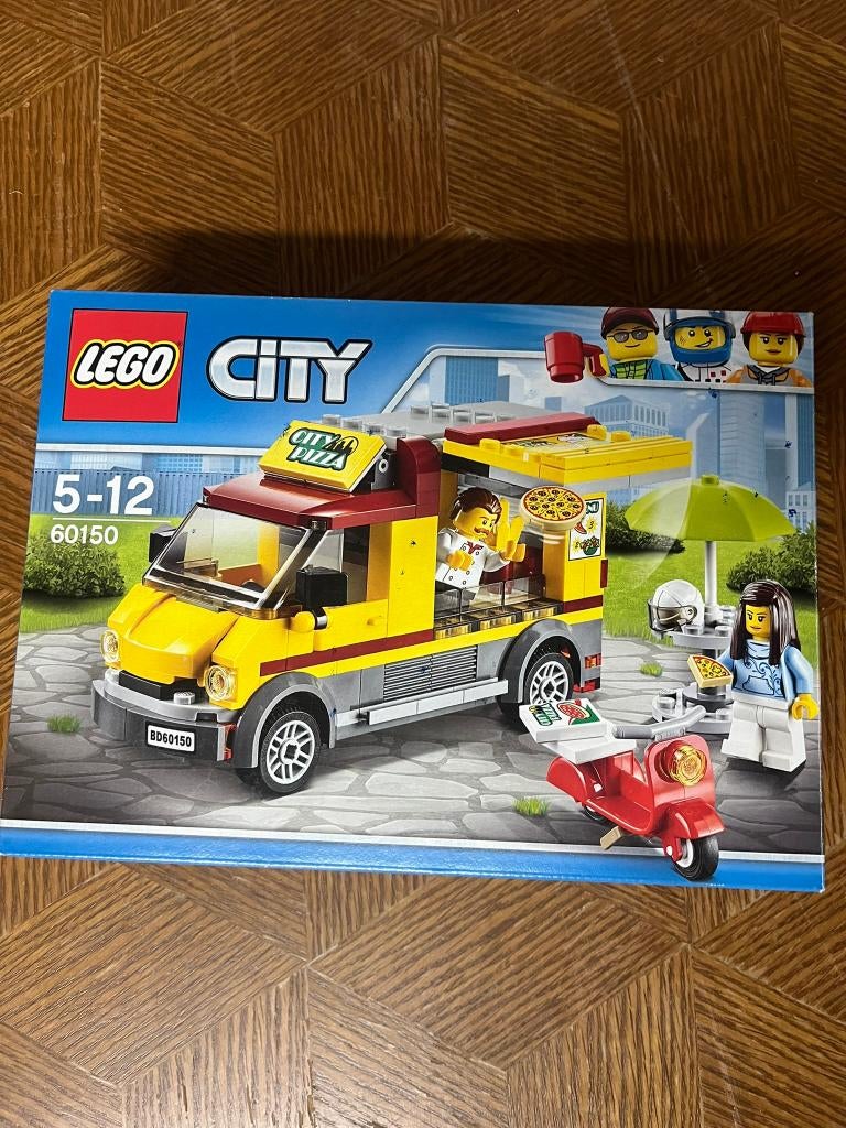 Lego CIty Pizza Bestelwagen 60150, Ophalen of Verzenden, Zo goed als nieuw, Complete set, Lego