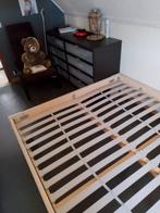 Lit, Neuf, Beige, Enlèvement, 200 cm