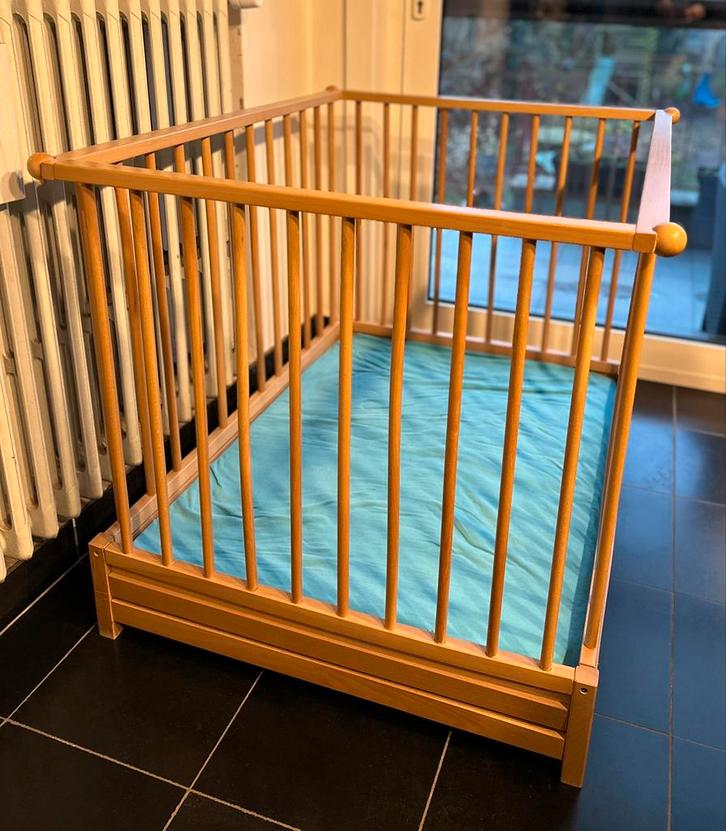 Kinder park / box, Kinderen en Baby's, Babyparken, Gebruikt, Rechthoekig, In hoogte verstelbaar, Boxkleed, Ophalen