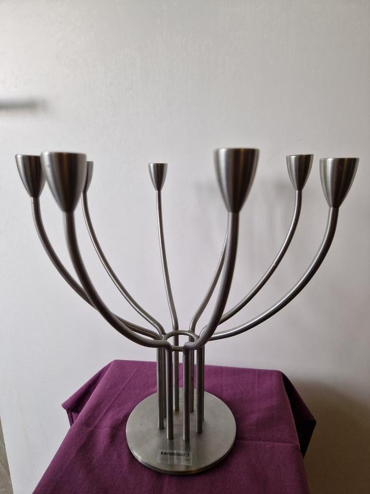 Ikea Stockholm design kandelaar., Huis en Inrichting, Woonaccessoires | Kandelaars en Kaarsen, Zo goed als nieuw, Kandelaar, 50 tot 75 cm