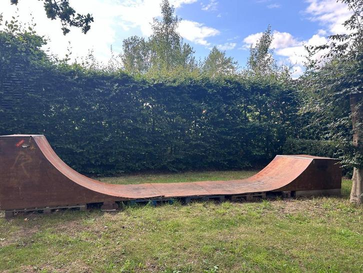 skate ramp, Sport en Fitness, Skateboarden, Gebruikt, Skateboard, Ophalen