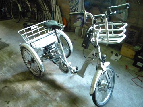 Electrische driewieler Merk VELDIA, Fietsen en Brommers, Fietsen | Dames | Damesfietsen, Gebruikt, Overige merken, (Extra) lage instap