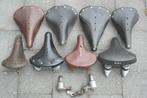 7 x lederen zadels Lepper - brooks + gratis dynamo, Oldtimer, Ophalen of Verzenden, Zo goed als nieuw, Brooks