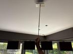 Plafondlamp 4 lichten op staaf, Ophalen, Gebruikt