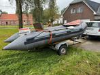 Mistral type zodiac boot 5 meter met trailer en motor, Enlèvement ou Envoi, Comme neuf, Zodiac