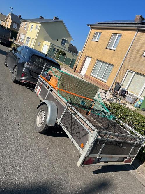 Aanhangwagen 750kg TE HUUR, Auto diversen, Aanhangers en Bagagewagens, Zo goed als nieuw, Ophalen