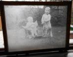 Ancien cadre photo en verre, Audio, Tv en Foto, Fotografie | Fotolijsten, Ophalen
