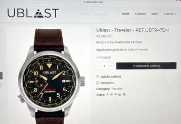 Stoer Automatisch Herenhorloge NIEUW, In prijs verlaagd. beschikbaar voor biedingen