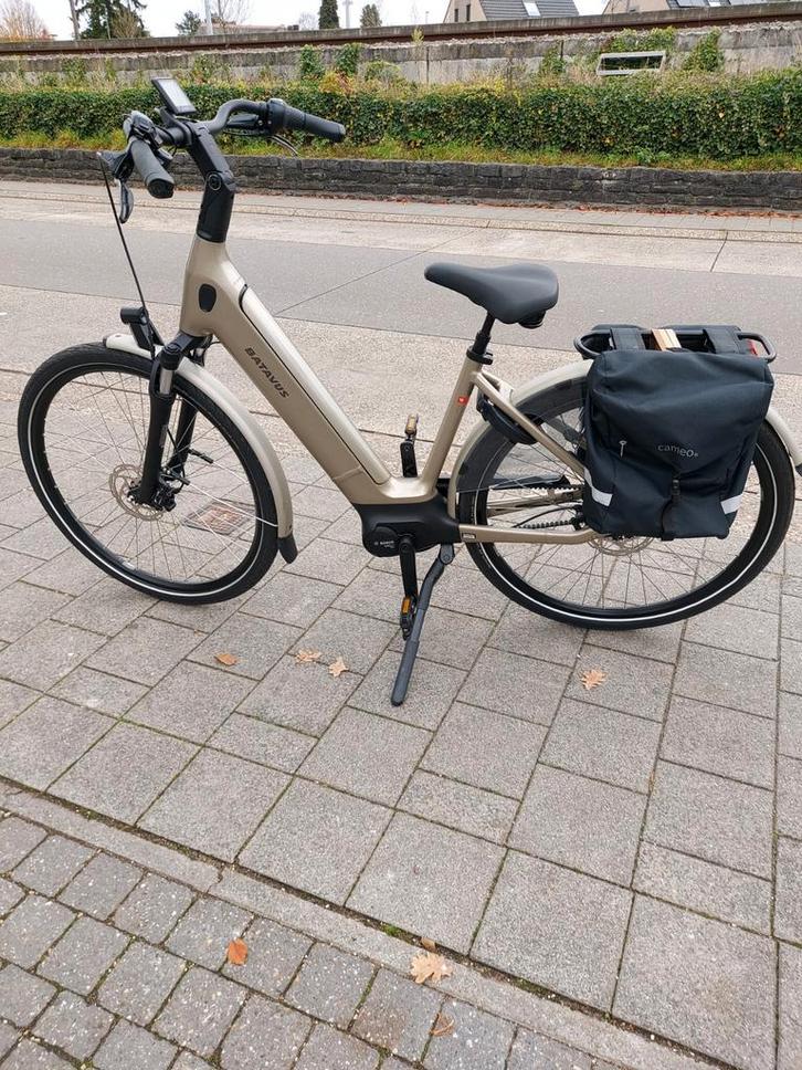 elektrische dames, batavus Finez E-go Exclusive . 600km., Fietsen en Brommers, Elektrische fietsen, Batavus, 47 tot 51 cm, 50 km per accu of meer