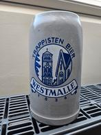 Bierpot westmalle 1 liter, Verzamelen, Ophalen of Verzenden, Zo goed als nieuw