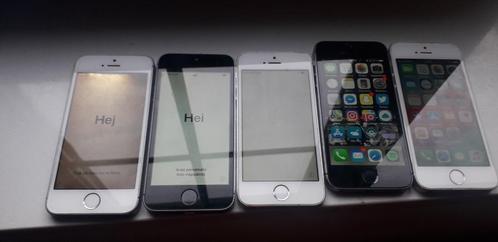Lot de 5 iphone 5 S (prix négociable), Telecommunicatie, Mobiele telefoons | Samsung, Gebruikt, Zonder abonnement, Zonder simlock