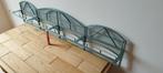 Passerelle pour train miniature, Métal