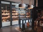 Vitrine kast showroom, Huis en Inrichting, Ophalen, Gebruikt, Glas
