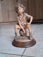 Jongen op bal, Giuseppe Armani., Antiek en Kunst, Ophalen