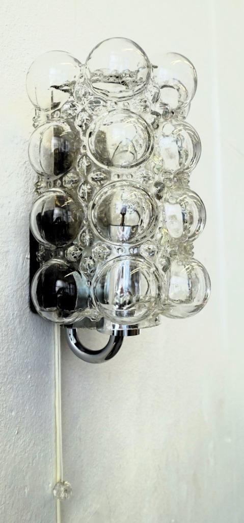 Vintage bubble wandlamp Helena Tynell Glashütte Limburg lamp, Huis en Inrichting, Lampen | Overige, Gebruikt, Ophalen of Verzenden