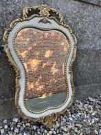 Mooie vergulde spiegel, Ophalen, Ovaal, 50 tot 100 cm, Minder dan 100 cm