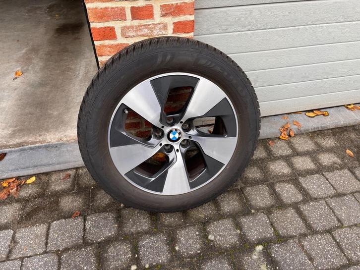 Originele BMW velgen 17" met winterbanden Kleber, Auto-onderdelen, Banden en Velgen, Velg(en), Winterbanden, 17 inch, 225 mm, Personenwagen