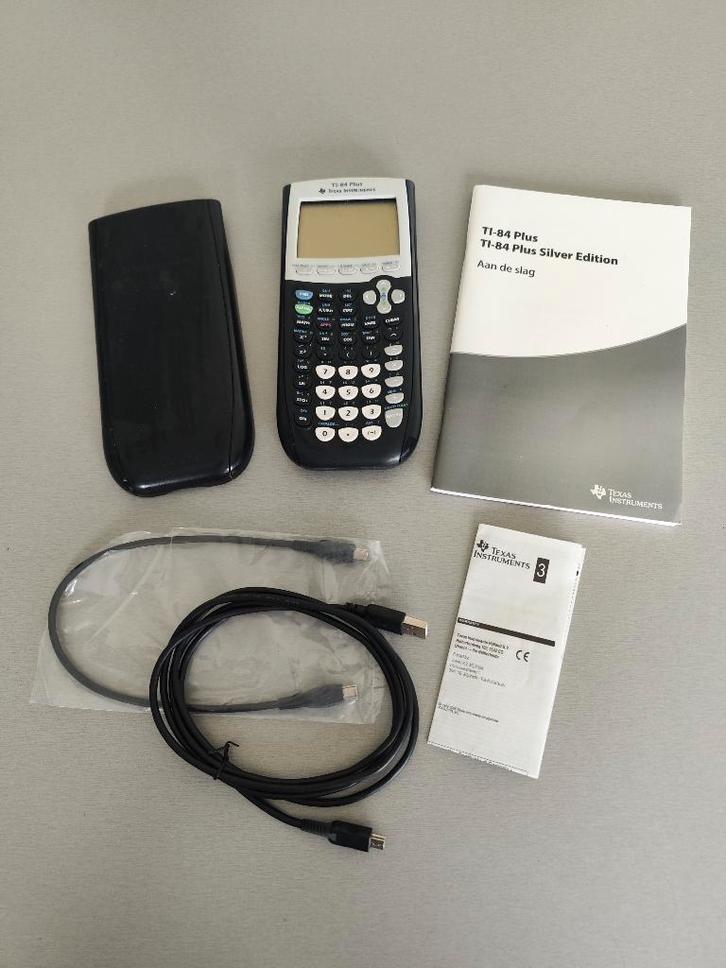 Texas Instruments TI 84 Plus Silver Edition, Divers, Calculatrices, Calculatrices graphique, Enlèvement