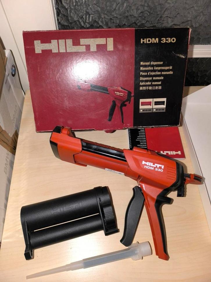 Pistolet à silicone HILTI état neuf, Doe-het-zelf en Bouw, Gereedschap | Handgereedschap, Zo goed als nieuw, Ophalen of Verzenden