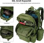 Sac à dos tactique | 60 litres | LIVRAISON GRATUITE, Neuf, Autres marques, WISERSET, -