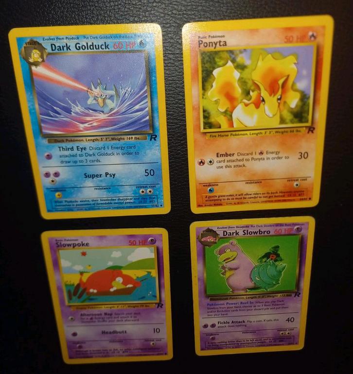 Wotc Era: Lotje "OG" Rocket Pokemonkaarten, Hobby en Vrije tijd, Verzamelkaartspellen | Pokémon, Zo goed als nieuw, Ophalen of Verzenden