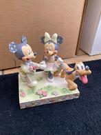 Nieuwe Disney traditions - Springtime Stroll Mickey & Minnie, Ophalen of Verzenden, Mickey Mouse, Nieuw, Beeldje of Figuurtje