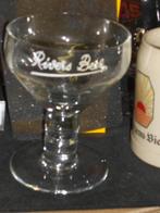 Bierglas.Rivers Beer.Den Hertog Deurne.Duke .D 144, Verzenden, Zo goed als nieuw, Glas of Glazen, Overige merken