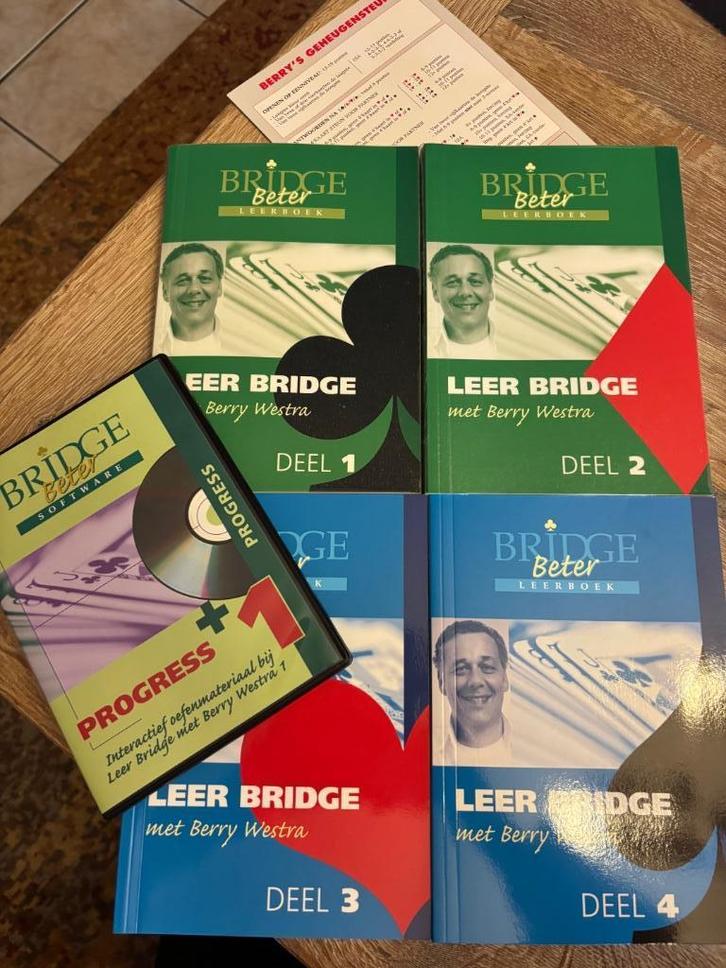 Bridge beter leerboeken, Hobby en Vrije tijd, Denksport en Puzzels, Nieuw, Ophalen of Verzenden