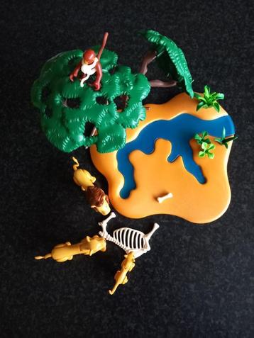 Playmobil Leeuwenfamilie met apen beschikbaar voor biedingen