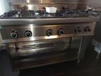 6-pits horeca gasfornuis, Ophalen, Gebruikt