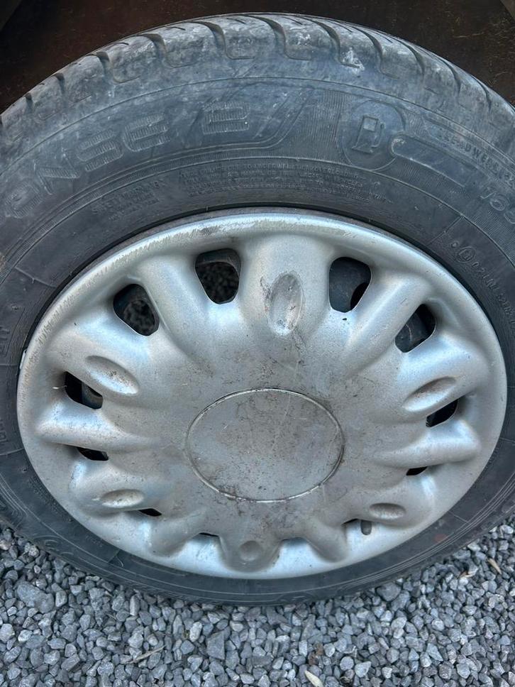 3 universele wieldoppen voor 14" aanhangwagens, Auto diversen, Wieldoppen, Gebruikt, Ophalen of Verzenden