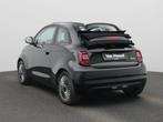 Fiat 500e C Icon 42 kWh, Auto's, Fiat, 4 zetels, Stof, Cabriolet, Zwart