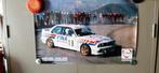 Affiche  BMW E30  Fina  Monte Carlo  Duez, Verzamelen, Ophalen of Verzenden, Zo goed als nieuw